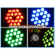 Ceramic brackets console dmx led 18pcs Full-color Waterproof stage PAR(4 in 1) light