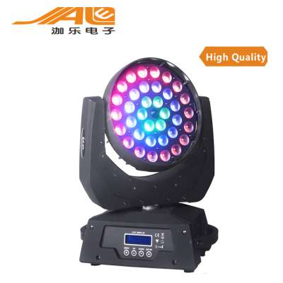 Top 1 36 x 18w RGBWA UV 6in1 Changeable Led Zoom moving Head wash show light